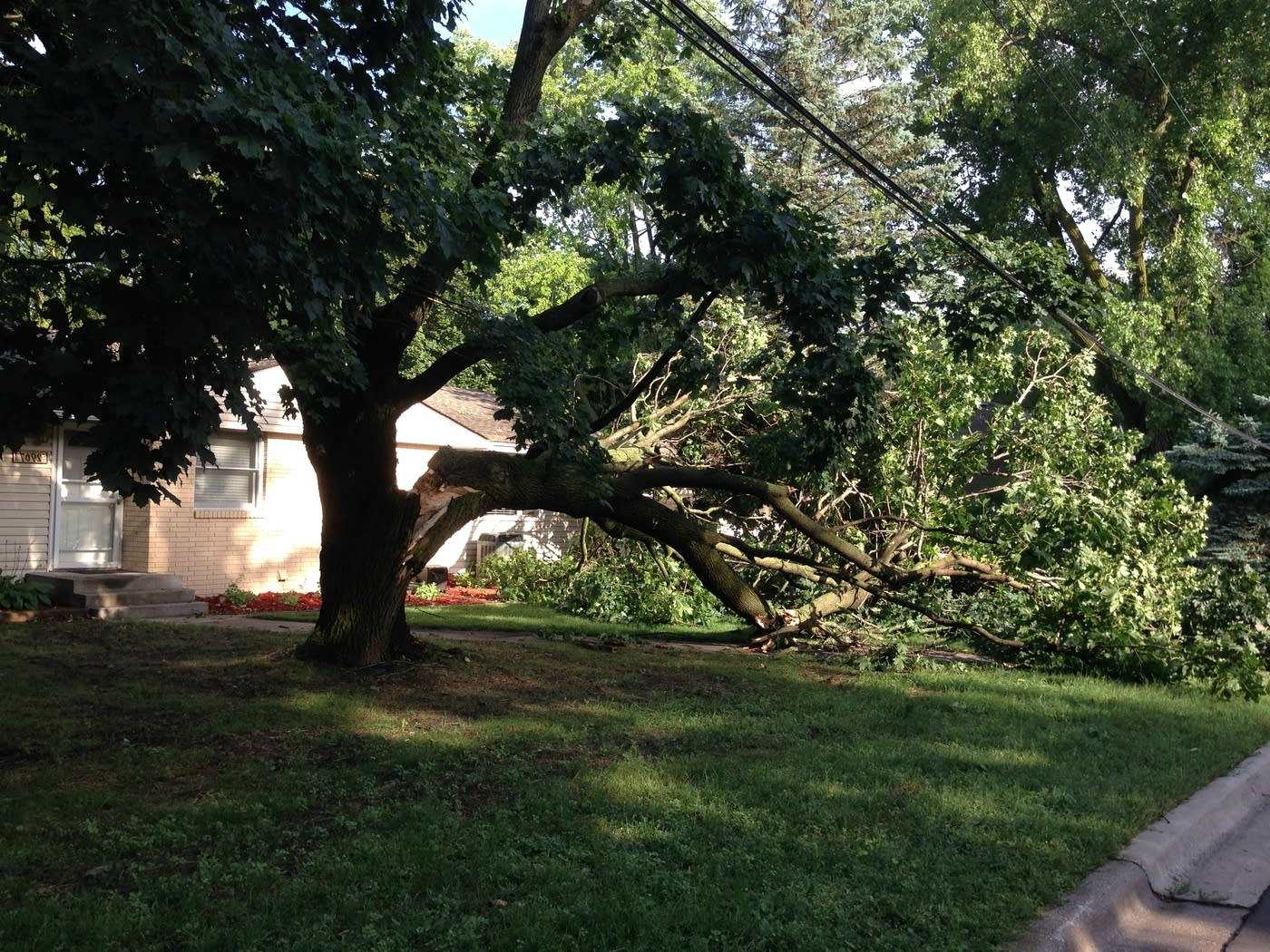 Minnesota storm - be prepare to fill a claim